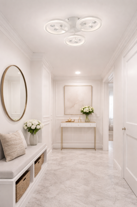 Plafoniera LED TREES, 50W, 4250lm, 3CCT, alb, dimabila [3]