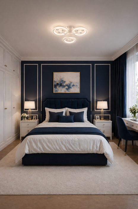 Plafoniera LED TREES, 50W, 4250lm, 3CCT, alb, dimabila [2]