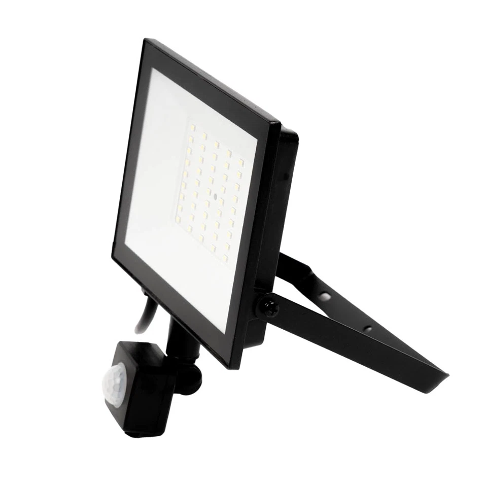 Proiector LED de gradina cu senzor, 50W, IP44/IP65, lumina rece [5]