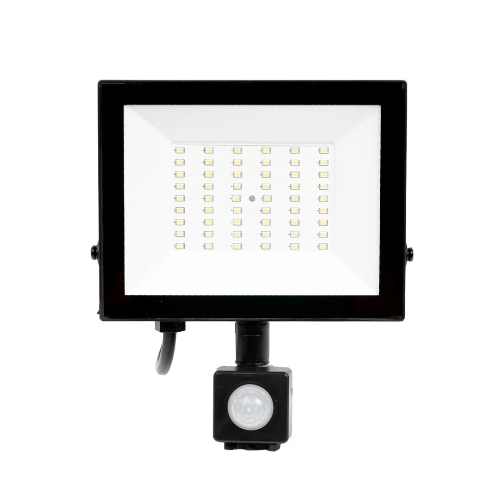 Proiector LED de gradina cu senzor, 50W, IP44/IP65, lumina rece [3]