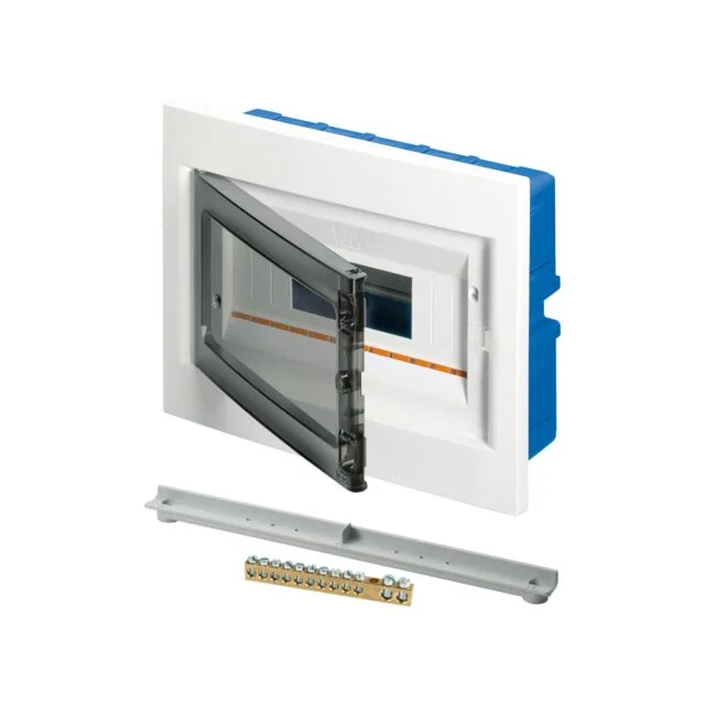 Tablou electric incastrat 12 module, IP40, 320x240x80 mm, alb, pentru rigips [2]