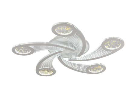 Plafoniera Drop LED 70W dimabila, 3CCT, 6650lm, alb [7]