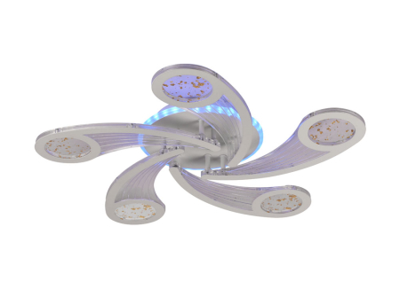 Plafoniera Drop LED 70W dimabila, 3CCT, 6650lm, alb [4]