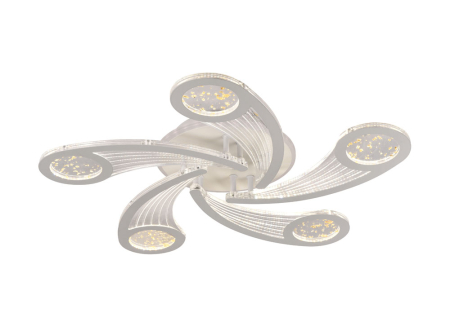 Plafoniera Drop LED 70W dimabila, 3CCT, 6650lm, alb [8]