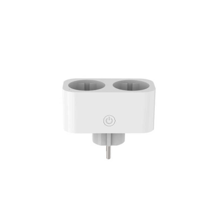 Adaptor dublu SMART cu Wi-Fi, contor, 16A, IP20, 220-240V [1]