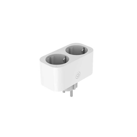 Adaptor dublu SMART cu Wi-Fi, contor, 16A, IP20, 220-240V [2]