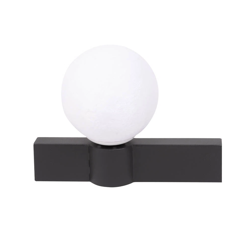 Aplica 1xE14 60W, IP20, negru+alb – Glace [1]