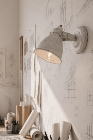 Aplica 1xE27 60W, alb -  Juno [0]