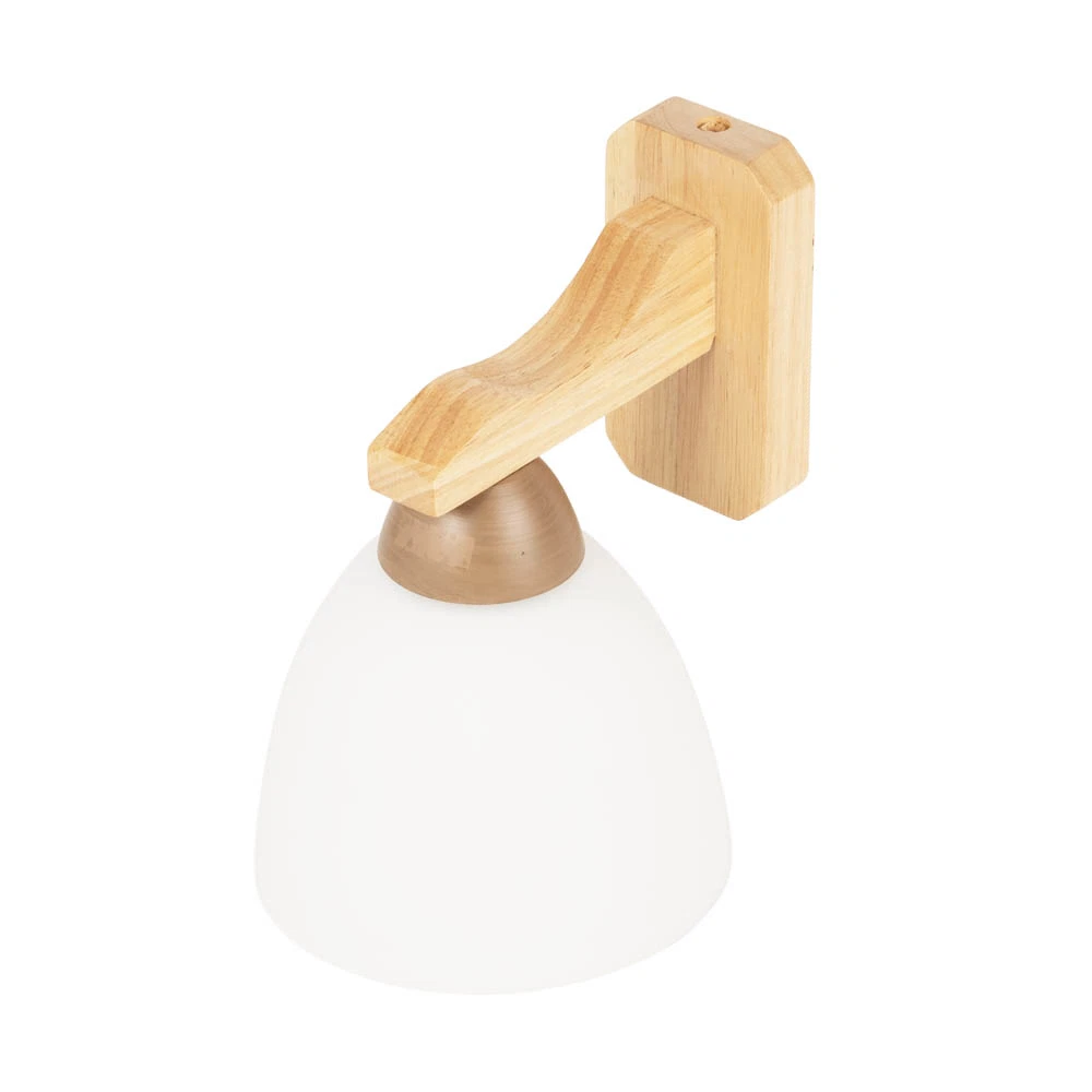 Aplica 1XE27 60W, IP20, natur+alb - Lena [4]