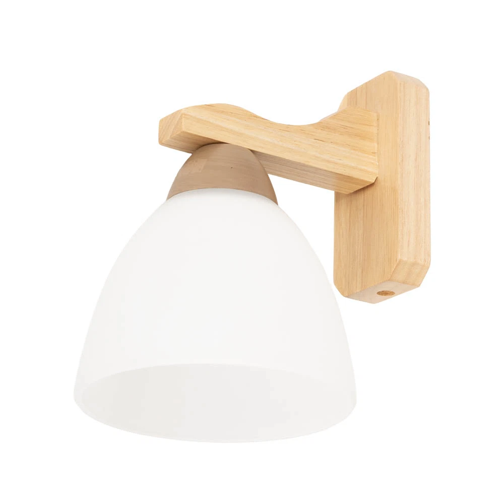 Aplica 1XE27 60W, IP20, natur+alb - Lena [6]