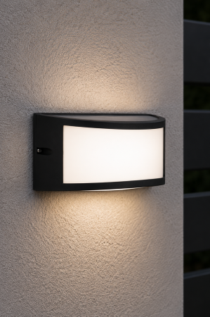 Corpuri de Iluminat Exterior - Aplica de exterior E27, 12x13.5x24.9cm, 60W, IP44, negru - Sorey