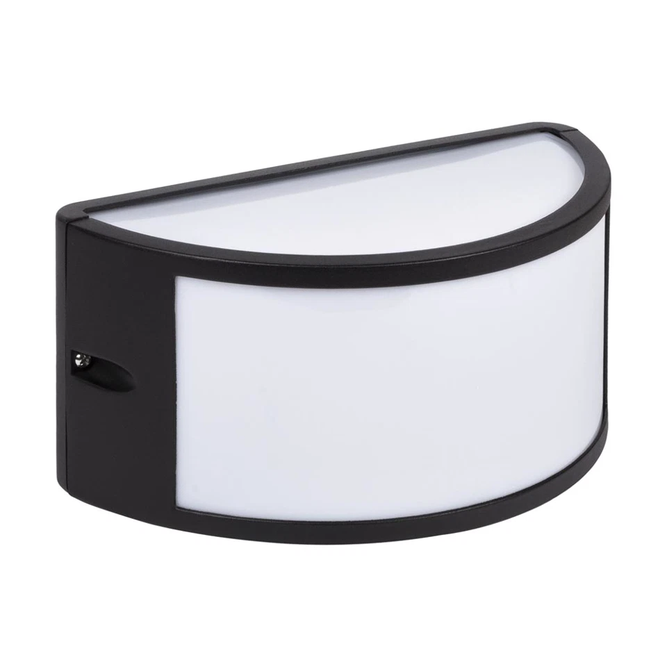 Aplica de exterior E27, 12x13.5x24.9cm, 60W, IP44, negru - Sorey [3]