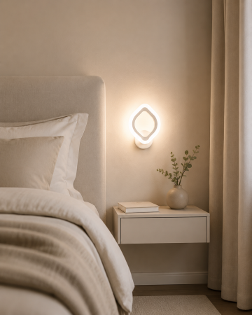 Aplica LED 12W, 3CCT on/off, alb - Agata [1]