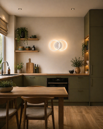 Aplica LED 1820lm, 28W, 3CCT ON/OFF, IP20, alb - Anna [2]