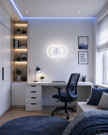 Aplica LED 1820lm, 28W, 3CCT ON/OFF, IP20, alb - Anna [1]