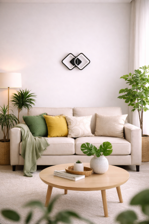 Corpuri de Iluminat Interior - Aplica LED 2200lm,  40W, 3CCT cu telecomanda, alb - Margo