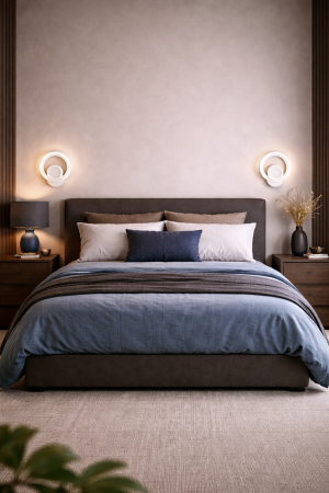 Corpuri de Iluminat Interior - Aplica LED 2500lm, 25W, IP20, 19.5x23cm, alb - Skadi