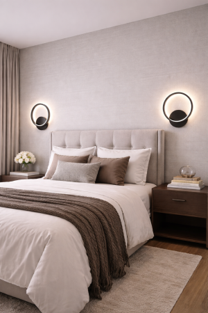 Aplica LED 750lm 5W 3CCT negru - Aura [1]