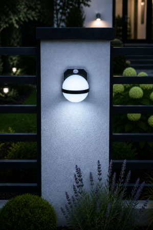 Corpuri de Iluminat Exterior - Aplica Led de exterior 1105lm, 13W, 13.5x10.5cm, IP65, lumina neutra, negru