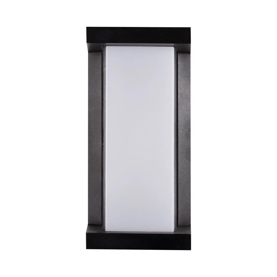 Aplica Led de exterior 1350lm, 18W, 26x12cm, IP54, lumina rece, negru [2]