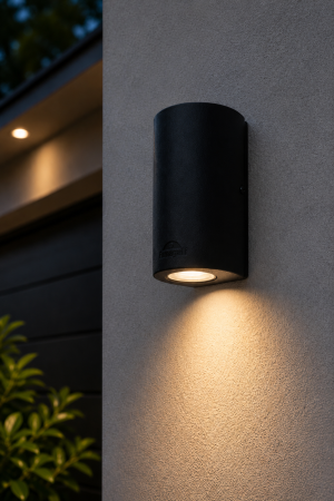 Corpuri de Iluminat Exterior - Aplica Led de exterior 600lm, 6W, 17cm, IP55, negru - Marta