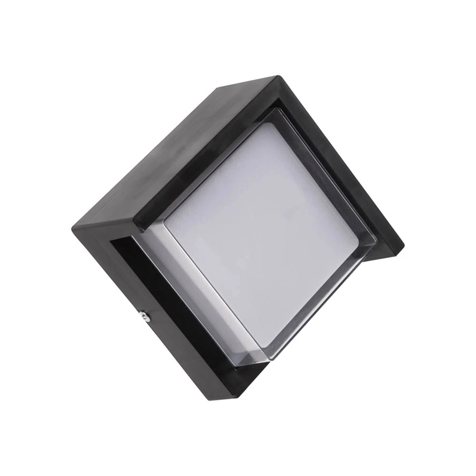 Aplica LED de exterior 840lm, 12W, 17cm, IP65, negru - Siera patrat [3]