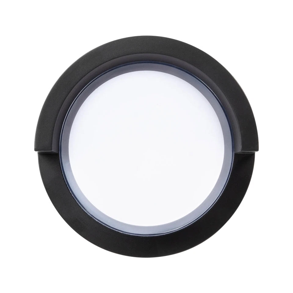 Aplica LED de exterior 840lm, 12W, 17cm, IP65, negru - Siera rotund [2]