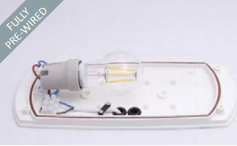 Aplica Led E27 de exterior 800lm, 6W, 13x30cm, lumina neutră IP66, gri - Francy [9]