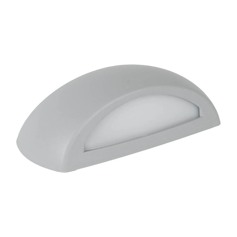 Aplica Led E27 de exterior 800lm, 6W, 13x30cm, lumina neutră IP66, gri - Francy [6]