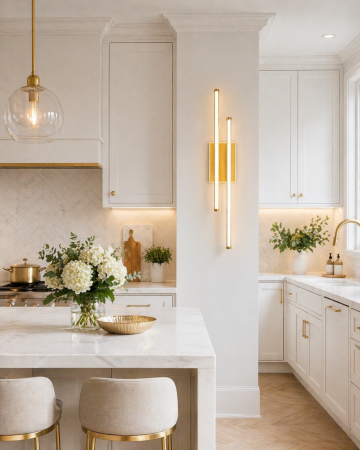 Aplica LED Flame 2850lm 30W 3CCT auriu dimabila [3]