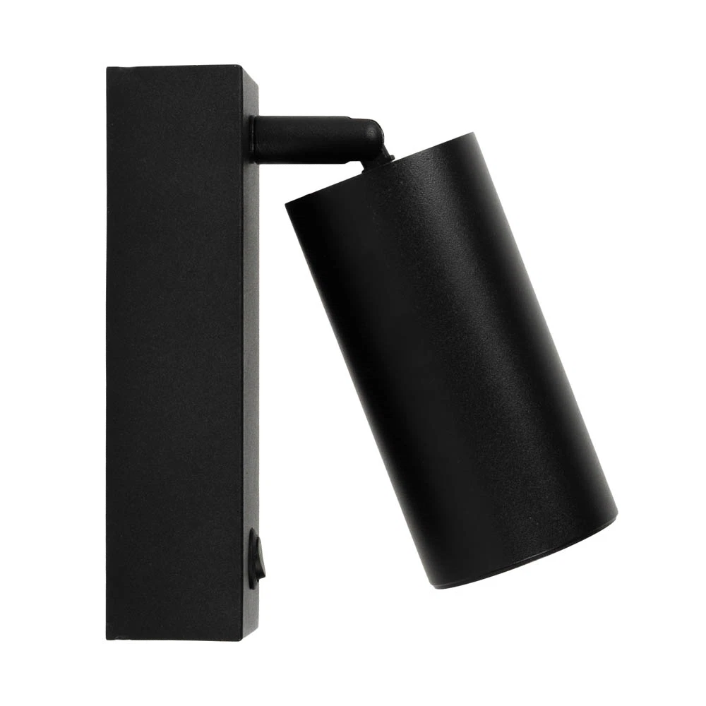 Aplica LED tip spot 10W, 15x11x5.5cm, IP20, lumina rece, negru - Kabo [4]