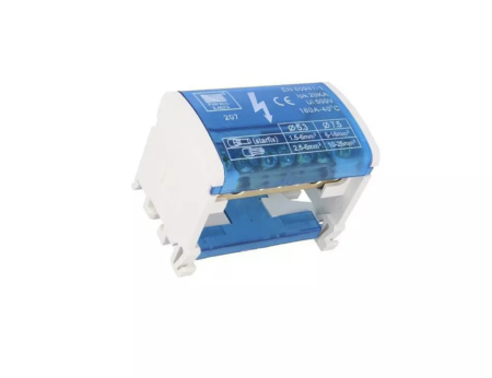 Accesorii Tablou - Bloc terminal de distributie 2X7P, 160A, 44x51x66mm