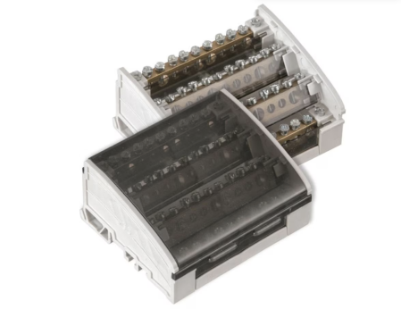 Accesorii Tablou - Bloc terminal de distributie 4X11P, 125A, 88x51x101mm