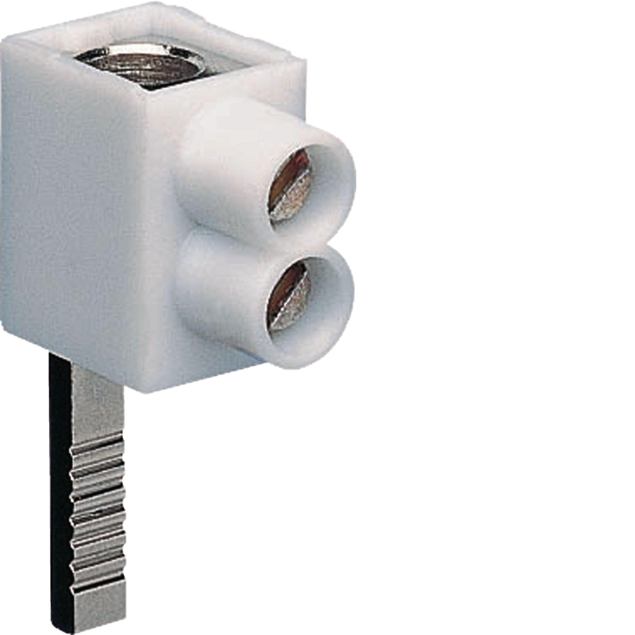 Accesorii Tablou - Borna racord superioara 1P, conexiune pin, 1x25mmp, KF81A