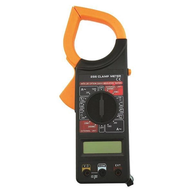Instrumente de masura si testare - Clampmetru digital, DT-266, 1000V, Eurolamp