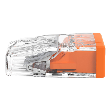 Clema conexiune pentru 3 conductori unifilari 0.5-2.5 mmp, 24A, set 10 buc. [1]