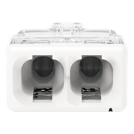 Clema conexiune pentru 3 conductori unifilari 0.5-2.5 mmp, 24A, set 10 buc. [2]