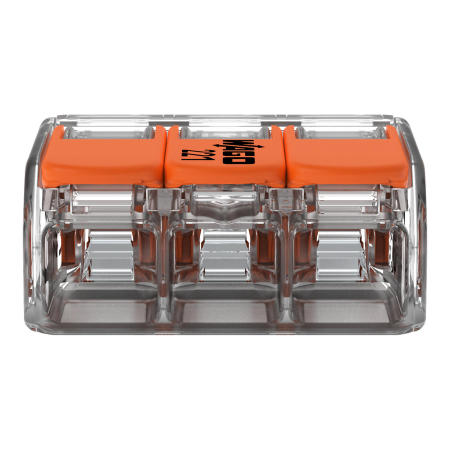 Clema legatura cu parghie 3P, 0.2 - 4mmp, 32A, 221-413, set 10 buc. [3]