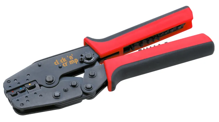 Clesti de sertizat - Cleste de sertizat CIMCO cu 3 bacuri interschimbabile Click'n Crimp