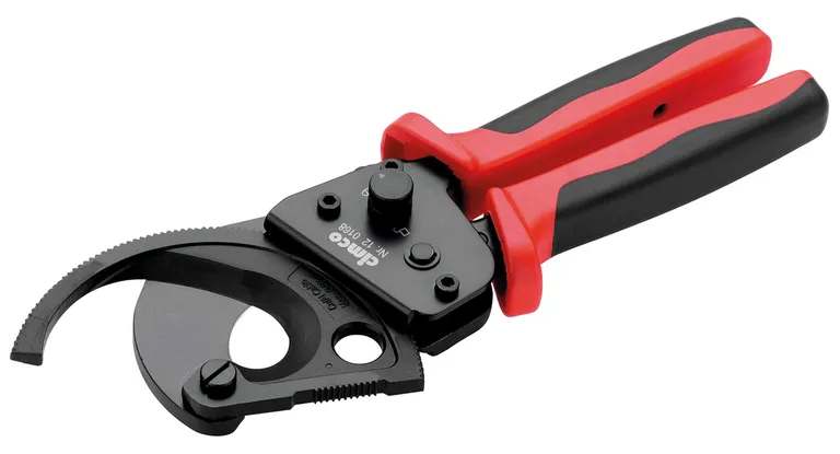 Instrumente de taiere - Cleste de taiat cabluri de cupru si aluminiu cu clichet, Ø 45 mm, VDE