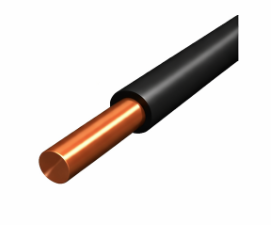 Conductori rigizi - Conductor FY 1.5 mm (H07V-U), negru, 450/750V, cupru, 100ML