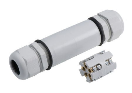 Cleme si Conectori - Conector cabluri electrice IP67, 5x6mmp, Ø33mm