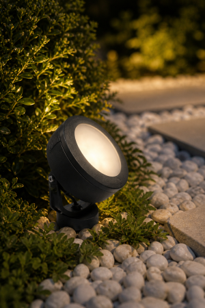 Corpuri de Iluminat Exterior - Corp LED de gradina, 350lm, 16.5x10cm, 3W, CCT, IP66, negru- Tommy