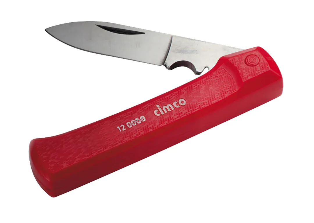 Instrumente de taiere - Cutit de taiat cabluri cu maner de plastic, 1000 V, 165 mm