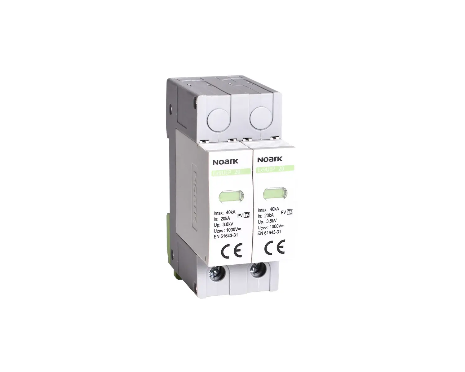 Descarcatoare si Protectie Supratensiune - Descarcator la supratensiune pentru sisteme fotovoltaice, 2P, 1200V, DC, 20kA