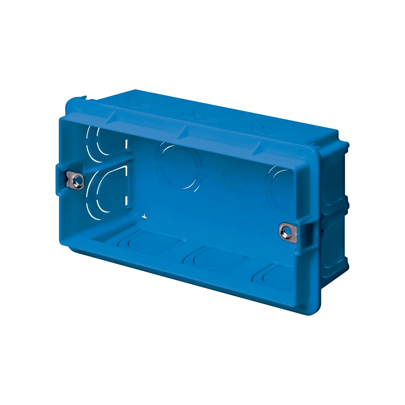 MANAGEMENT CABLU SI DOZE - Doza 4 module, incastrata, pentru volum mare, 118X70X48 mm, albastru