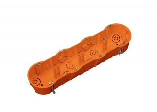 Doze de Aparat - Doza aparat 4 module, montaj incastrat, 4x68x46mm, rigips