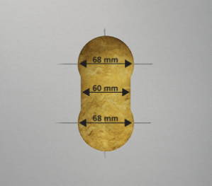 Doza aparat ermetica, 3M, montaj incastrat, 48 mm, ECON® [2]