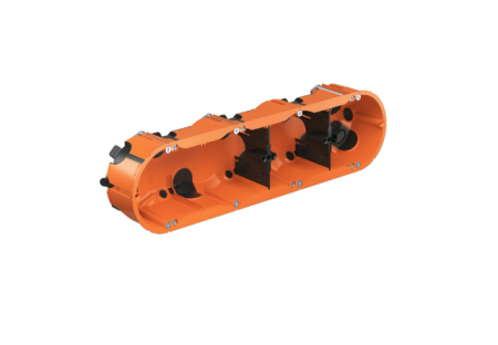 Doza aparat ermetica, 4M, montaj incastrat, 48 mm, ECON®