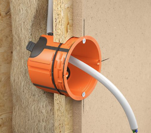 Doza aparat ermetica, montaj incastrat, 62 mm, Ø 68 mm, ECON® [3]